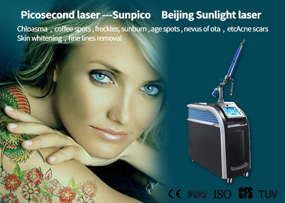 China Stationary Laser Tattoo Removal System , Professional Tattoo Removal Machine supplier